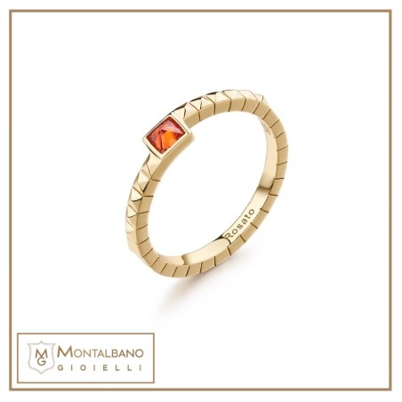 Anello CUBICA RZCU100A | anello Rosato Gioielli  in argento
